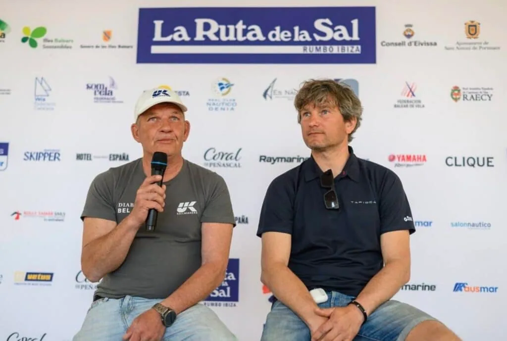 Diabolic team speaks at the La Ruta de la Sal press conference in Ibiza