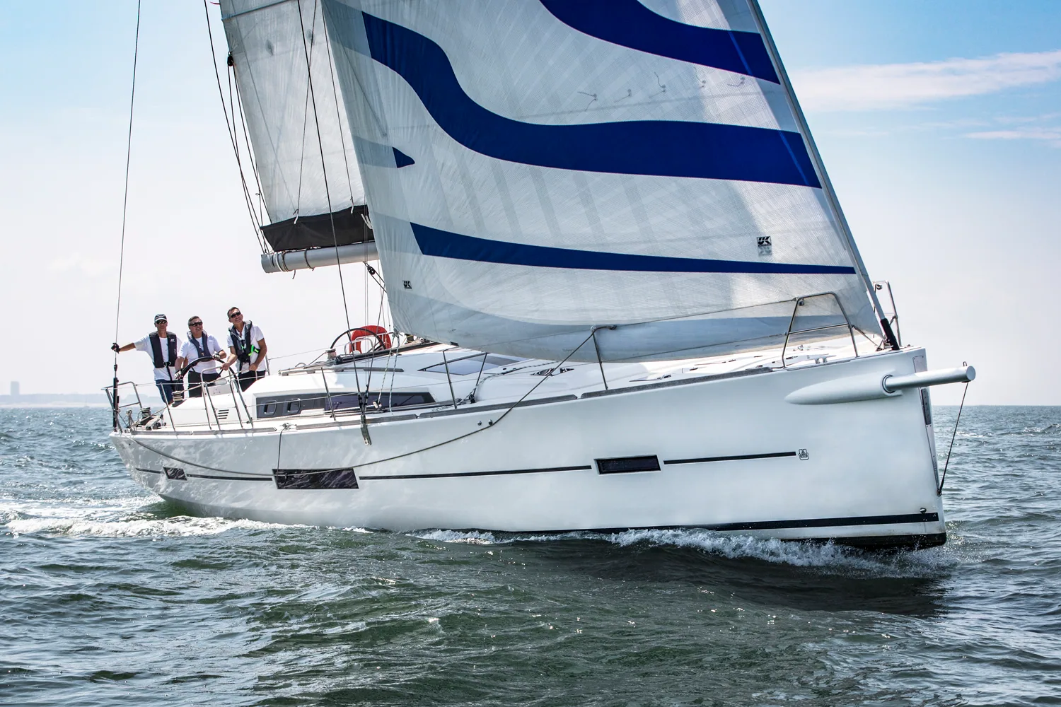 A set of X-Drive Endure sails on a Dufour 50.